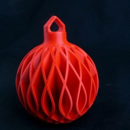 boule de noel 3d