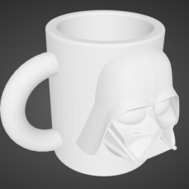 tasse dark vador 3d