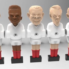 joueurs anglais impression 3d