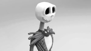 figurine 3d Jack Skellington