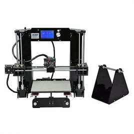 ALUNAR Upgraded DIY Desktop Imprimante 3D Reprap Prusa i3 Kit, Haute Précision Auto-Assemblage Tridimensional FDM Imprimante, Multicolore Machine d’impression-EU