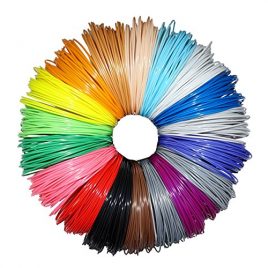 Greatssly 594 Pieds linéaires 3D Stylo Fils Filament 1.75mm PLA matériau de 18 couleurs uniques 33 pieds Chaque couleur (pas ABS)