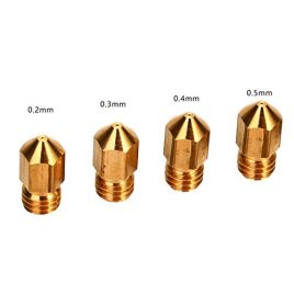 XCSOURCE® 5pcs de tête de buse extrudeuse pour imprimante 3D Makerbot 0.2mm+0.3mm+0.4mm+0.5mm BI099