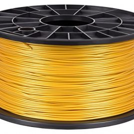NuNus PLA Filament 1KG 1,75mm , 3D Printer imprimeur – Bobine de fil plastique (or)