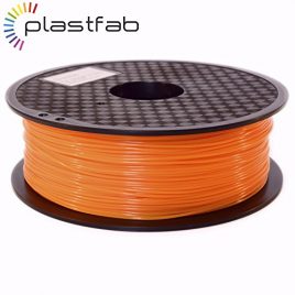Plastfab – Filament 3D PLA + Orange 1KG 1.75 mm – PLA renforcé – Marque Française