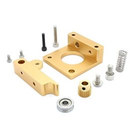 Anycubic All Metal Left Hand MK8 Extrudeuse en aluminium Bloc Frame Kit de bricolage pour Reprap i3 Imprimante 3D