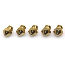 Biqu MK10 M7 0.4 mm extrudeuse Laiton Buse Tête d’impression pour MakerBot 2 RepRap 1.75 mm Filament imprimante 3d (lot de 5 pcs)