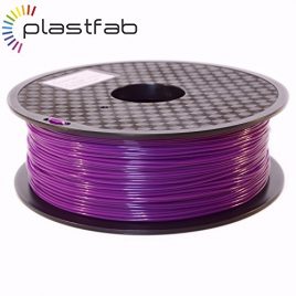 Plastfab – Filament impression 3D PLA + Violet 1 kg 1.75 mm – PLA renforcé – Qualité premium – Marque Française