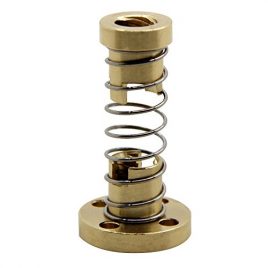 Biqu T8 anti Contrecoup à ressort Écrou élimination des Gap Écrou pour Acme Tige filetée 8 mm plomb Vis DIY CNC pièces d’imprimante 3d