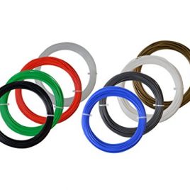 Firstcom ABS Collection pour imprimante 3D Impression Pens Stylos comme MakerBot RepRap 3D Ultimaker, etc. (8 couleurs différentes)