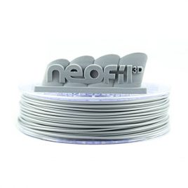 Neofil3D ABS175SI10750G ABS Filament pour Imprimante 3D, 1,75 mm, Argent