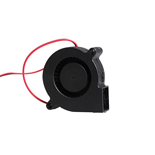 UEETEK Imprimante 3D Refroidissement Ventilateur DC 12V pour Radiateurs Dissipateur de Chaleur Noir