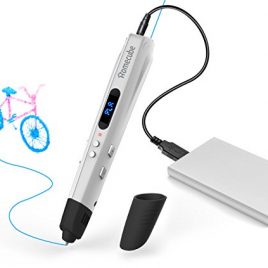 Homecube Stylo à Imprimé 3D, Impression 3D Stylo Capuchon en Silicone pour Empêcher l’utilisation d’un PLA / ABS