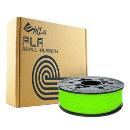 XYZprinting RFPLBXEU0AH Recharge PLA Filament, 600 g, Néon Vert