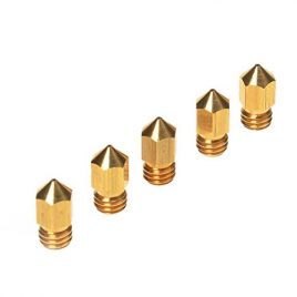 5pcs 0,4 mm imprimante 3D extrudeuse buse tête d’impression pour MK8 Makerbot RepRap Prusa