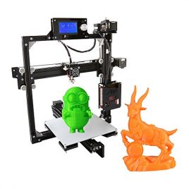 Anet Reprap i3 DIY 3D Imprimante Kits 110-220V avec 8 GB SD Carte, Encadrement en Aluminium | LCD12864 Ecran | 220*220*220mm Zone | ABS/PLA/HIP/PP/Wood Filament