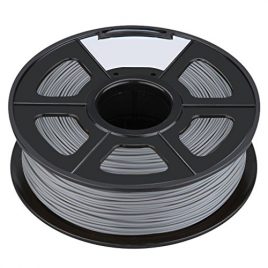 Filament – SODIAL(R)Nouvelle imprimante 3D Printing Filament ABS -1.75mm, 1kg, pour impression RepRap Couleur: Argent