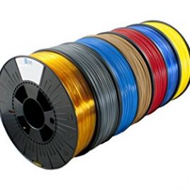 Ice fialements 7valp099 Hips Filament, 2,85 mm, 0,75 kg, Naughty Natural (Lot de 7)