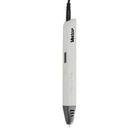 Stylo 3D Stéréoscopique Pen Printer 3Doodler Scribbler Veetop Stylo d’impresssion 3D, Intelligent; Ecran OLED, 3 Filaments ABS 1,75mm, Idéal Mini Imprimante 3d pour Art Artisanat DIY Stéréoscopie Loisirs Créatifs Cadeau Dessin en 3D parfait pour Amateurs et Professionnels