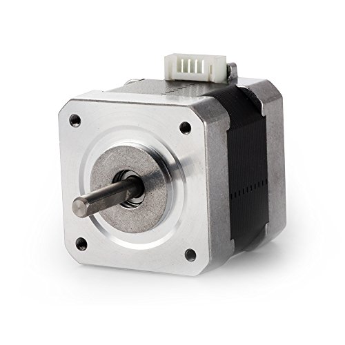 24 V 1.7 A Étape moteur 42 mm 0.42 Presque comme neuf 4 dirigeants pour CNC 3d Nema 17