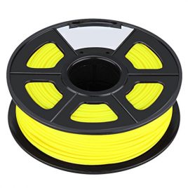 Filament – SODIAL(R)Nouvelle imprimante 3D Printing Filament ABS -1.75mm, 1kg, pour impression RepRap Couleur: jaune