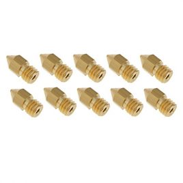 Gazechimp 10x 0.4mm Tête Buse d’Extrusion Cuivre Pour Makerbot MK8 3D Imprimante Accs