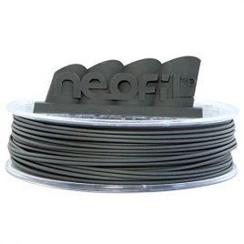 Neofil3D 3760244300812 HIPS Filament pour Imprimante 3D, 1,75 mm, Natural Iron Grey