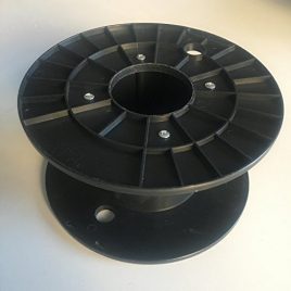 NuNus 3D Filament Bobine (Large) Noir Compatible avec ABS, Pla Hips filaments à 1 kg
