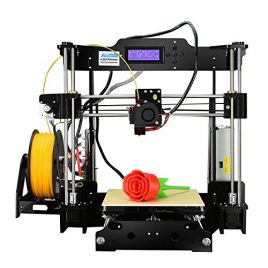 ALUNAR DIY 3D Haute Précision Imprimante Acrylique Reprap Prusa I3 avec 1,75 mm Impression 3D Filtre PLA, (M605)