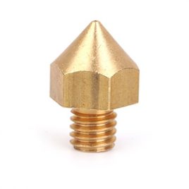 0.4mm Cuivre Buse Tete D’impression Pour Le Filament De 3mm 3d Imprimante Extrudeuse d’Or