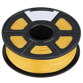 Filament – SODIAL(R)Nouvelle imprimante 3D Printing Filament ABS -1.75mm, 1kg, pour impression RepRap Couleur: Or jaune