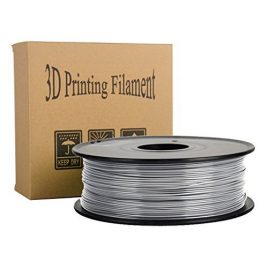 3D Filament PLA, 1.75mm, 1kg, 340m, Filtre d’Imprimante Multicolore Biodégradable pour la plupart des 3D Imprimantes