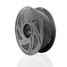 Sienoc 3 mm 3D Printer imprimeur ABS Filament 1KG Bobine de fil plastique (Noir)