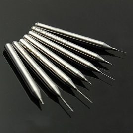 Gaoxing Tech. 0,2 mm à 0,5 mm (ensemble de 7 cps) Broches de perçage pour kit de nettoyage de buse d’impression 3D Préparation
