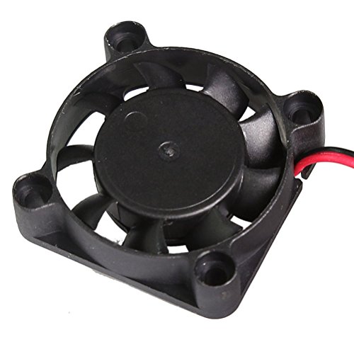 UEETEK Refroidissement Ventilateur DC 12V 0.23A pour pour Radiateurs Dissipateur de Chaleur imprimante 3D