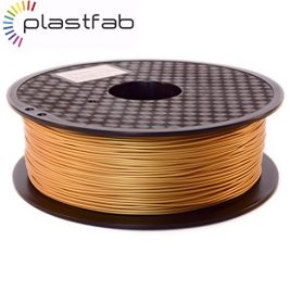 Plastfab – Filament 3D PLA + Or 1KG 1.75 mm – PLA renforcé – Marque Française