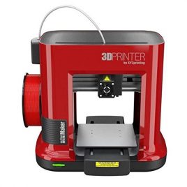 XYZ Printing Imprimante 3D Da Vinci Mini Maker RED – 1 Buse – USB 2.0 – PLA – 1.75mm – Rouge