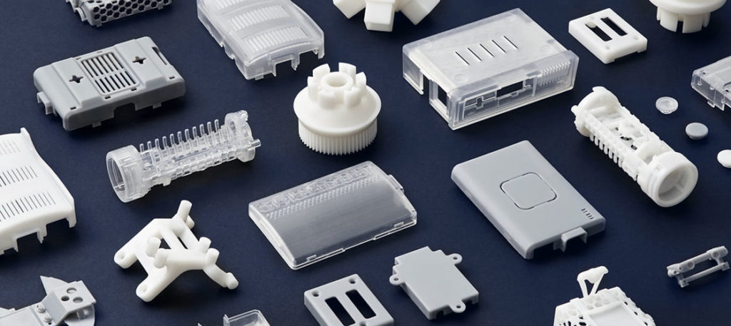 3d printed parts in multiple materials