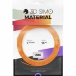 3D Simo 3Dsimo-ABS-2 Pack de filaments ABS 1.75 mm 120 g orange, noir, blanc