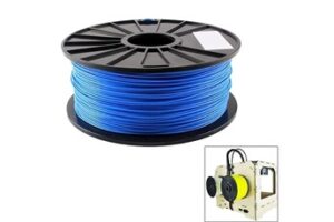 Consommable imprimante 3D Wewoo Filaments d'imprimante 3d fluorescents d'abs bleu 3 millimètres, environ 135m
