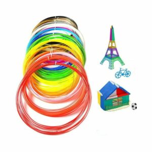 Filament de stylo 3D 12 couleurs, 1.75Mm 3m par couleur matériaux d'impression 3D pour cadeau d'anniversaire pour enfants,random
