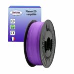 Filament d'imprimante PLA 3D - Diamètre 1.75mm - Bobine 1kg - Couleur Violet - T3AZUR