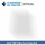 Film fep pour imprimante 3D sla, pour Fuienko photo 8.9 0.15mm feuilles de résine uv lcd, accessoires de Film Fep,10pcs
