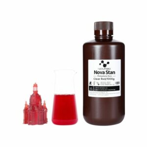 Fuienko - - photopolymère sensible pour imprimante 3D, LCD DLP SLA, résine UV rouge clair, matériaux d'impression liquide 500g 1000g,1000g clear