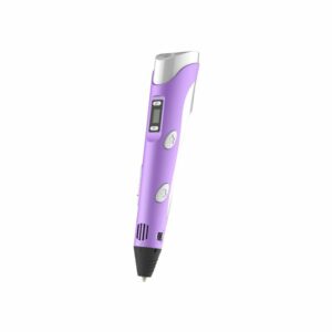 Stylo d'impression 3D pour enfants, avec Filament, USB, Kit de peinture, dessin, Graffiti, outil de papeterie, cadeau créatif,Purple,France