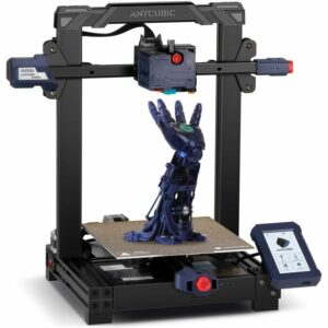 Anycubic - Kobra Imprimante 3D, Nivellement Automatique de Précision à 25-Points et Lit d'Impression Enduit pei Ultra-Durable, Convient aux