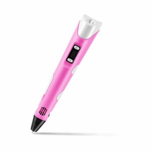 Bisbisous - Stylo d'impression 3D avec écran LED intelligent et température/vitesses réglables, compatible avec le filament PLA/ABS, cadeau parfait