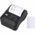 Denuotop - Pièce détachée pour imprimante 3D Imprimante de reçus thermique portable sans fil bt Mini imprimante mobile de reçus de reçus, esc/pos