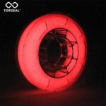 Filament de couleur lumineux pour imprimante 3D, consommable d'imprimante en PLA, brille dans le noir, précision dimensionnelle +/- 0.05mm, bobine de