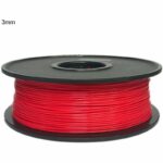 Filament d'imprimante 3D Consommables pour imprimante 3D Câble rouge PLA Soigneusement 1.75mm/3.0mm Poids Net 1KG Bobine de Filament écologique